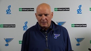 Doug Armstrong on signing free agent Nick Bjugstad