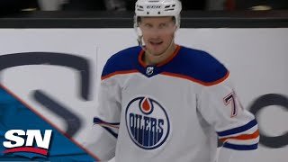 Oilers' Klim Kostin Shakes Defender To Set Up Nick Bjugstad Goal