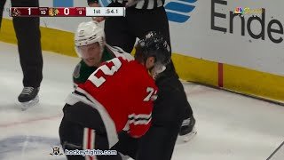 Nick Bjugstad vs Alex Vlasic Mar 10, 2024