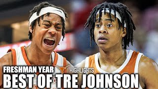 BEST OF TRE JOHNSON‼️ Texas Freshman Year Highlights 👀 | ESPN College Basketball