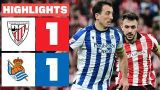 ATHLETIC CLUB 1 - 1 REAL SOCIEDAD | RESUMEN LALIGA EA SPORTS