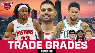 TRADE GRADES: Bulls Deal Nikola Vucevic, Get Back Jaden Ivey Before NBA Trade Deadline