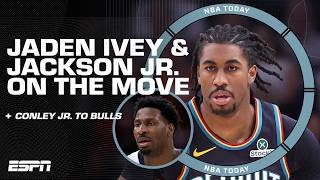 NBA TRADE MOVES 🚨 Jaren Jackson Jr. to Utah, Jaden Ivey & Mike Conley Jr. to Chicago | NBA Today