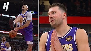 Luka Doncic SHOCKED by Jaxson Hayes’ Between-the-Legs Dunk 😱