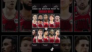 CHICAGO BULLS 2025-26 ROSTER POST FREE AGENCY 😱