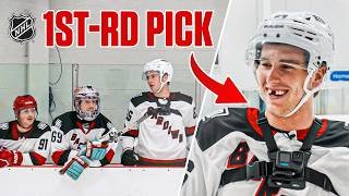 AN NHL FIRST-ROUND PICK PLAYED FOR OUR BEER LEAGUE TEAM