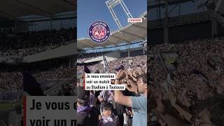 🟣🟣 Je vous emmène voir un match au Stadium, à Toulouse #football #ligue1 #shorts #toulouse