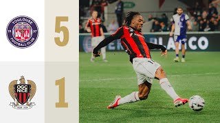 Résumé : Toulouse FC - OGC Nice (5-1) | J18 Ligue 1 McDonald's