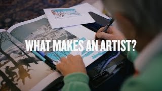 What Makes An Artist? David Hockney at the Royal College of Art