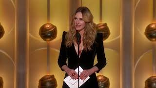 Julia Roberts Presents Best Picture – Musical or Comedy | 83rd Annual Golden Globes