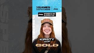 Kirsty Muir Gold Medal run in the Jeep Women's Ski Slopestyle at X Games Aspen 2026