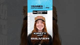 Kirsty Muir Silver Medal run in the Stake Women's Ski Big Air at X Games Aspen 2026