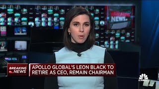 Apollo Global's Leon Black will retire as CEO, but remain chairman