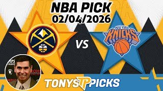 Denver Nuggets vs New York Knicks Pick 2/4/26 NBA Pick Prediction