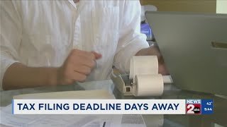 Tax filing deadline days away