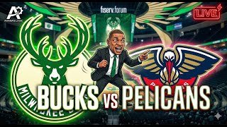 🚨 BUCKS vs PELICANS 😤🦌 Can Milwaukee PROVE It at Home?| LIVE REACTION