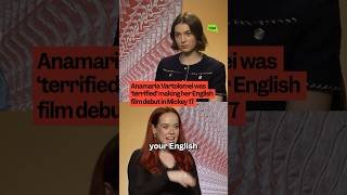 Anamaria Vartolomei was ‘terrified’ making her English-language debut in Mickey 17