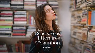 In the Library with Anamaria Vartolomei — CHANEL Literary Rendezvous at Rue Cambon