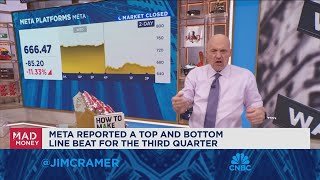 Meta investors think Mark Zuckerberg is living dangerously, says Jim Cramer