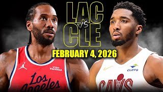 Los Angeles Clippers vs Cleveland Cavaliers Full Game Highlights – February 4, 2026 | NBA Season