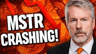 🚨MSTR IS CRASHING!!! SAYLOR LIQUIDATED SOON!??🚨