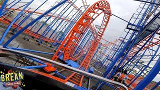 Bulldog Coaster | Brean Theme Park 🇬🇧 | 4K Onride POV