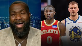 Kendrick Perkins reacts to Jonathan Kuminga trade to Hawks for Kristaps Porzingis