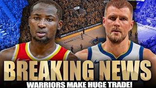 BREAKING: Warriors Trade Jonathan Kuminga, Buddy Hield to Hawks for Kristaps Porzingis