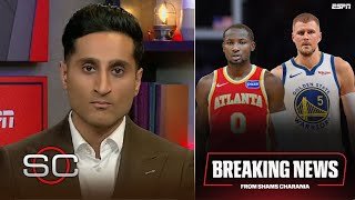 [BREAKING NEWS] Warriors are trading Kuminga and Buddy Hield to Hawks for Kristaps Porzingis - Shams