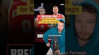 Kristaps Porzingis TRADED for Jonathan Kuminga!
