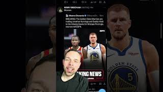 BREAKING NEWS: KRISTAPS PORZINGIS TRADED TO WARRIORS, KUMINGA TO HAWKS 😱🔥 #nba #fyp