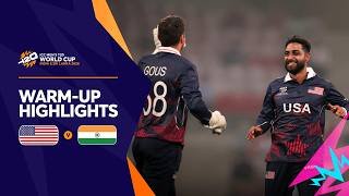 India A sees off USA | T20 World Cup 2026 Warm-Up Highlights