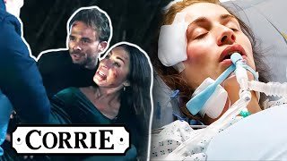 Shona Platt Dies After Blazing Crash | Coronation Street