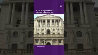 Bank of England cuts interest rates