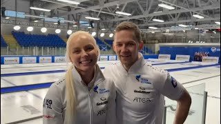 POST-GAME INTERVIEW | Kaldvee/Lill (EST): Worlds Mixed Doubles Draw 18 (May 1, 2025)