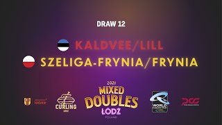 WCT Mixed Doubles Łódź 2021 - Marie Kaldvee / Harri Lill  vs Marta Szeliga-Frynia / Paweł Frynia