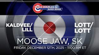 FEATURE: Lott/Lott vs. Kaldvee/Lill - Draw 1 - Mixed Doubles Super Series - Moose Jaw XCM