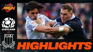 SCOTLAND v ITALY | 2025 GUINNESS MEN'S SIX NATIONS | RUGBY HIGHLIGHTS