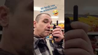 Walkie-Talkie in Target! #shorts #vlog