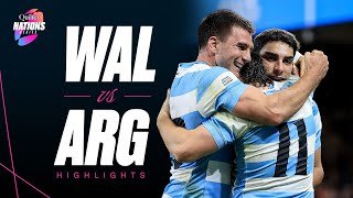 HIGHLIGHTS | Wales v Argentina | Los Pumas on a mission in Cardiff