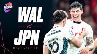 HIGHLIGHTS | Wales v Japan | A Welsh win in Cardiff!
