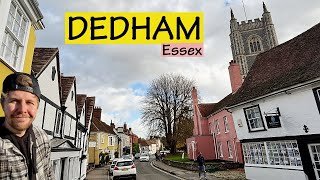 An Autumn Visit To DEDHAM In Essex - I Was SHOCKED!