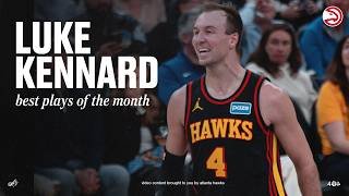Luke Kennard Top Plays of January | Atlanta Hawks Highlights
