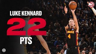 Luke Kennard lights it up with 22 points & 6 threes in Hawks Win over Warriors