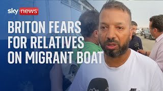 Briton fears for relatives on migrant boat that sank killing dozens