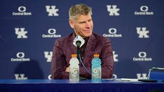 Oklahoma's Porter Moser Talks 94-78 Loss to Kentucky