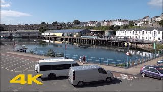 Milford Haven Walk: Town Centre & Harbour【4K】