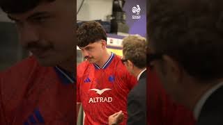 ✊ Au 💙 du vestiaire des Bleus avant ce France / Irlande !#XVdeFrance #FRAIRL