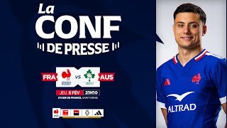 Conférence de presse - France / Irlande (Six Nations 2026)