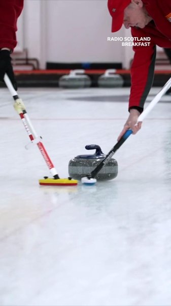 The Scottish rock producing the world’s curling stones